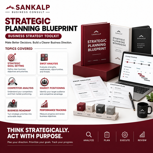 Strategic Planning Blueprint | Business Strategy and Growth Planning Toolkit
